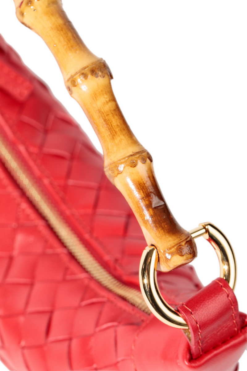 Bella Bamboo Top Handle Bag